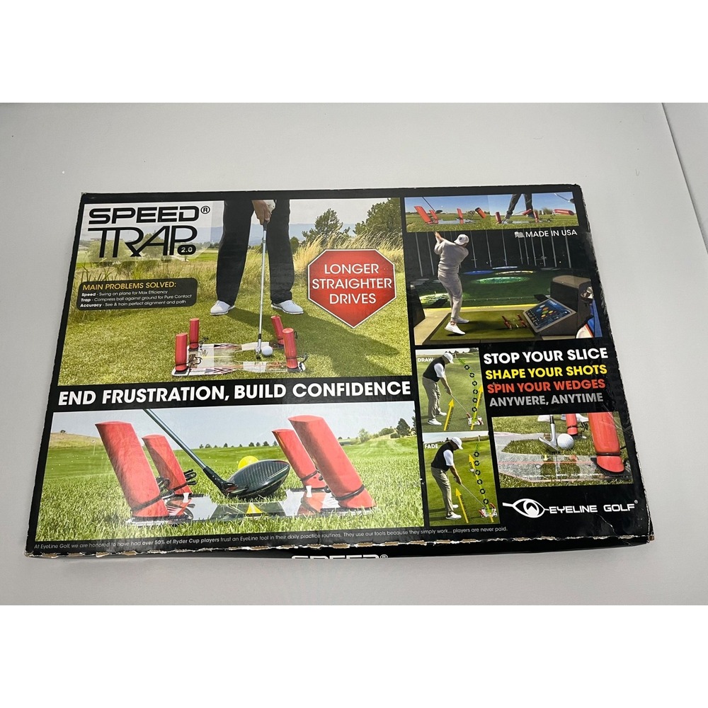 EyeLine Golf Speed Trap 2.0 Swing Training Aid Brand New Factory Sealed